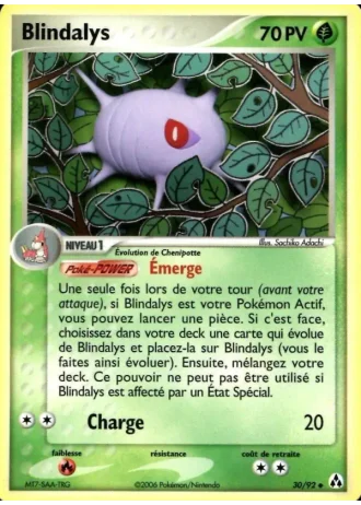Blindalys #30/92 — EX Créateurs de légendes