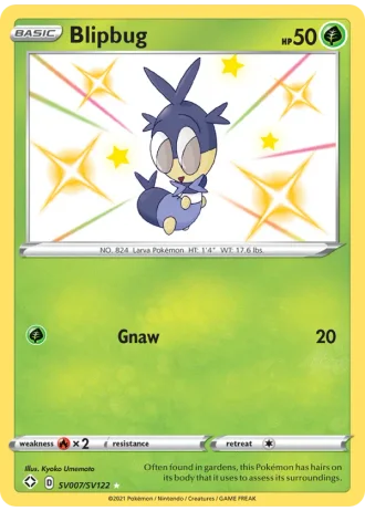 Blipbug SV007/122 — Shiny Vault (Shining Fates)