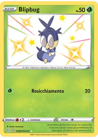 Blipbug SV007/122 — Tesoro Cromatico (Destino Splendente)