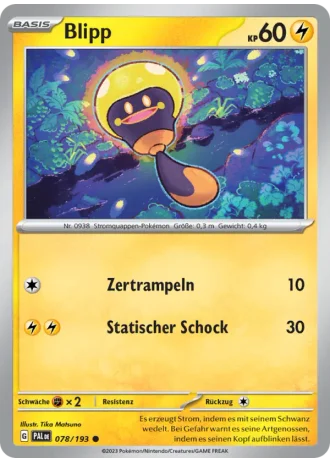 Blipp #078/193 — Entwicklungen in Paldea