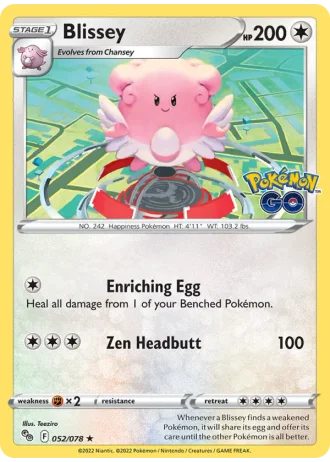 Blissey #052/78 — Pokémon GO