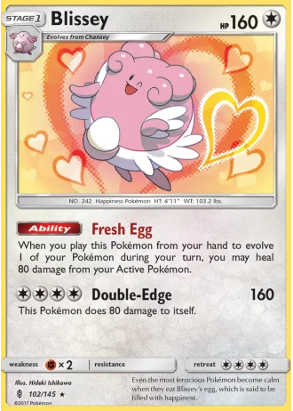 Blissey #102 — Guardians Rising