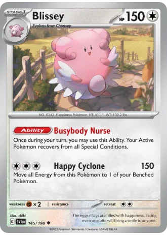 Blissey #145 — Scarlet & Violet