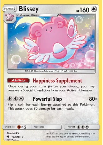 Blissey #153/214 — Lost Thunder