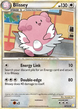 Blissey #36/123 — HeartGold SoulSilver