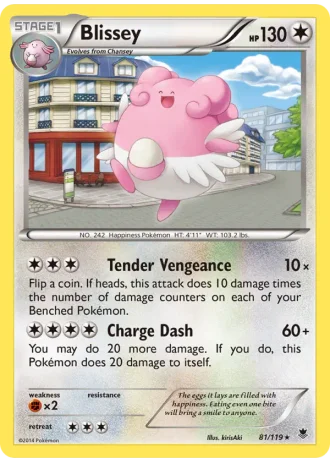 Blissey #81/119 — Phantom Forces