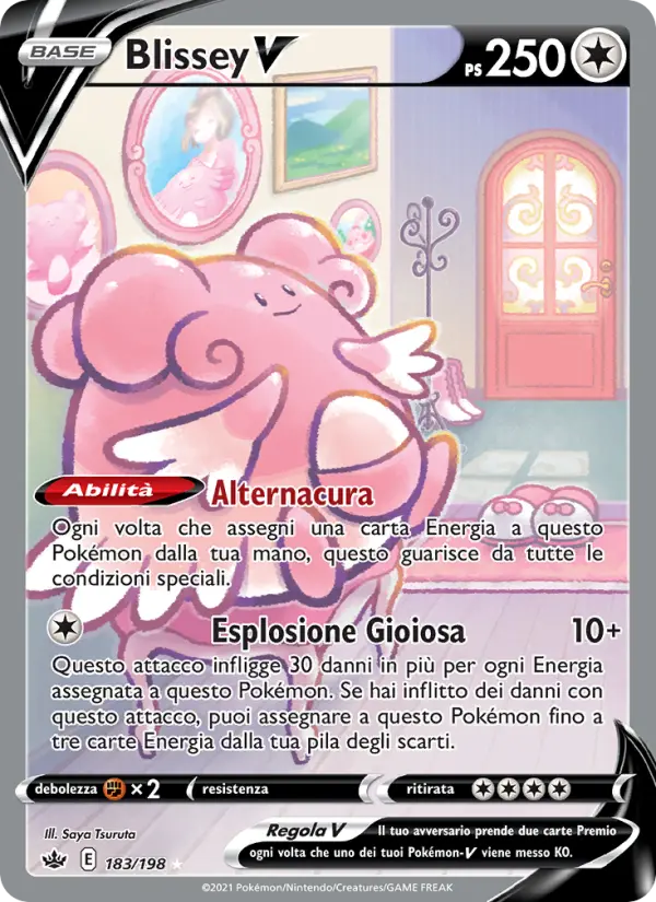 Blissey V #183 — Regno Glaciale