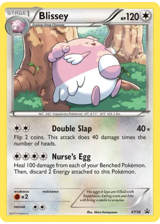 Blissey XY56 — XY Promos