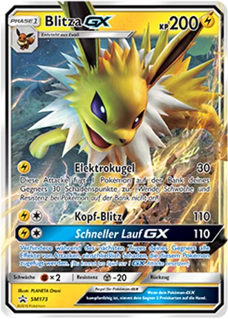 Blitza GX SM173 — Sonne & Mond Promos