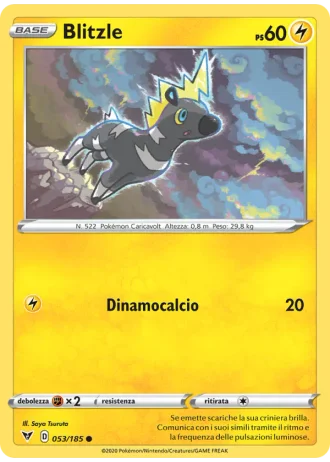 Blitzle #53/185 — Voltaggio Sfolgorante