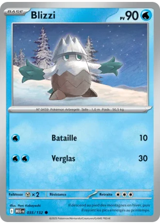 Blizzi #035/132 — Méga-Évolution