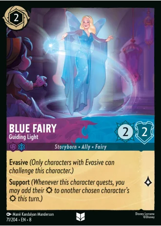 Blue Fairy - Guiding Light #71/204 — Reign of Jafar