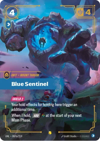 Blue Sentinel #087a/219 — Unleashed