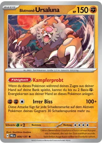 Blutmond-Ursaluna #054/131 — Prismatische Entwicklungen
