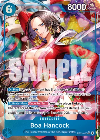 Boa Hancock (EB03-026) (Alternative Art) — ONE PIECE Heroines Edition (EB03)