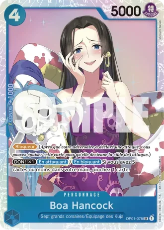 Boa Hancock (OP01-078) (Alternative Art) — ONE PIECE CARD THE BEST (PRB01)