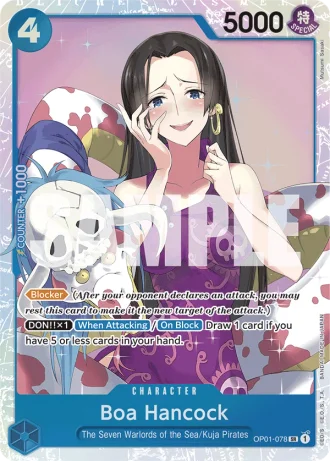 Boa Hancock (OP01-078) (Reprint) — One Piece The Best (PRB01)