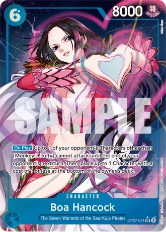 Boa Hancock (OP07-051) (Alternative Art) — 500 Years in the Future (OP07)