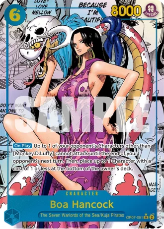 Boa Hancock (OP07-051) (Manga Rare) — 500 Years in the Future (OP07)