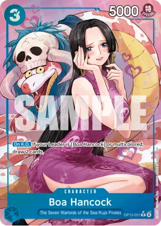 Boa Hancock (OP13-051) (Alternative Art) — Carrying on His Will (OP13)