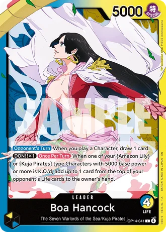 Boa Hancock (OP14-041) — The Azure Sea's Seven (OP14-EB04)