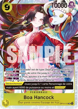 Boa Hancock (OP14-112) — Les Sept de la Mer d'Azur (OP14-EB04)