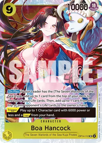 Boa Hancock (OP14-112) — The Azure Sea's Seven (OP14-EB04)
