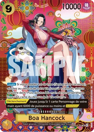 Boa Hancock (OP14-112) (Manga Rare) — Les Sept de la Mer d'Azur (OP14-EB04)