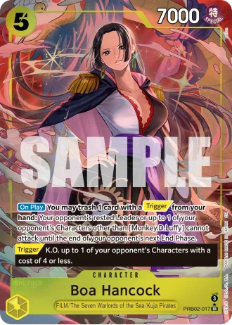 Boa Hancock (RB02-017) (Alternative Art) — One Piece Card The Best Vol.2(PRB02)