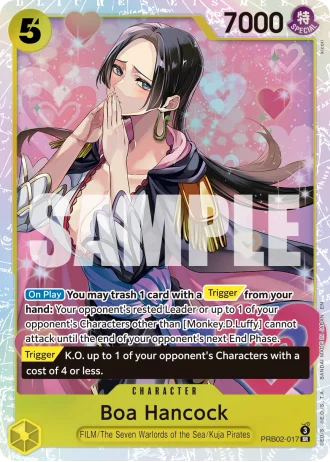 Boa Hancock (RB02-017) (Pirate Foil) — One Piece Card The Best Vol.2(PRB02)