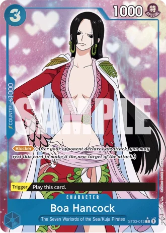 Boa Hancock (ST03-013) (Full Art) — One Piece The Best (PRB01)