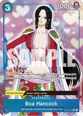 Boa Hancock (ST03-013) (Jolly Roger Foil) — ONE PIECE CARD THE BEST (PRB01)
