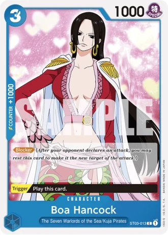 Boa Hancock (ST03-013) (Reprint) — One Piece The Best (PRB01)