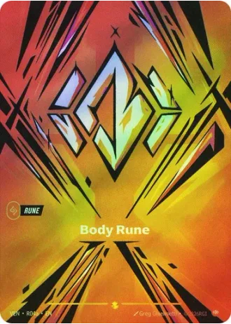 Body Rune R04a — Vendetta