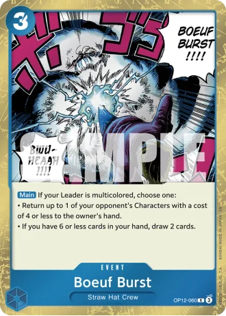 Boeuf Burst (OP12-060) — Legacy of the Master (OP12)