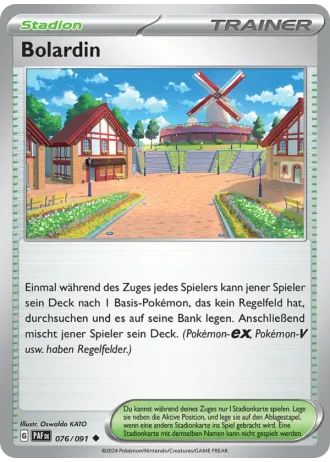 Bolardin #076/91 — Paldeas Schicksale
