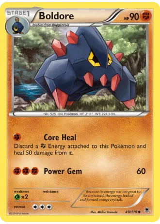 Boldore #49/119 — Phantom Forces