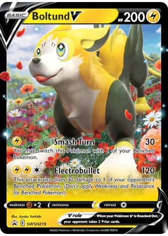 Boltund V SWSH219 — Sword & Shield Promos