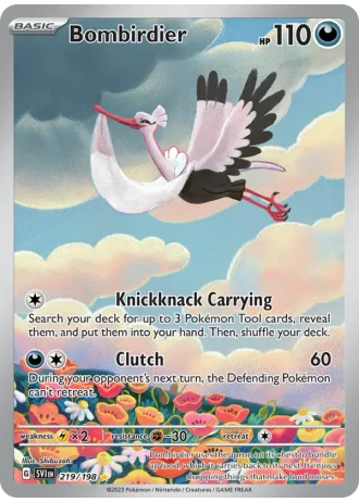 Bombirdier #219/198 — Scarlet & Violet