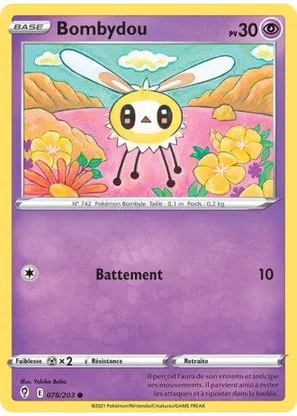Bombydou #78/203 — Évolution Céleste