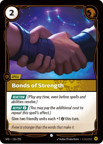 Bonds of Strength #151/221 — Spiritforged
