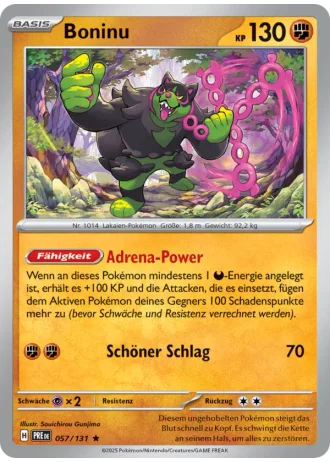 Boninu #057/131 — Prismatische Entwicklungen