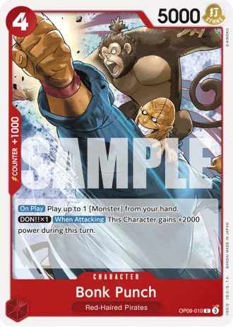 Bonk Punch (OP09-010) — Emperors in the New World (OP09)