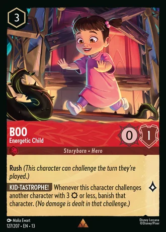 Boo - Energetic Child #127/261 — Attack of the Vine!