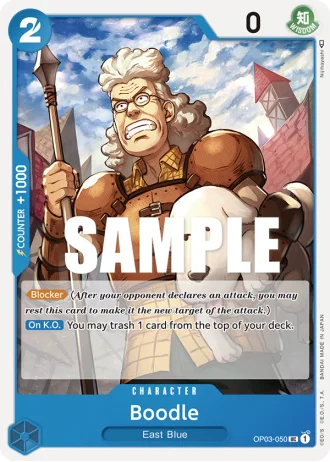 Boodle (OP03-050) — Pillars of Strength (OP03)