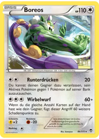 Boreos #86/111 — Fliegende Fäuste