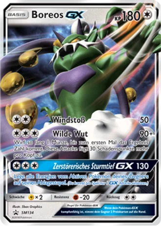 Boreos GX SM134 — Sonne & Mond Promos