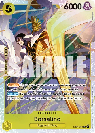 Borsalino (EB04-058) — Adventure on Kami's Island (OP15-EB04)