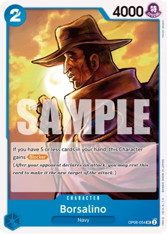 Borsalino (OP06-054) — Wings of the Captain (OP06)