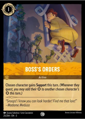Boss's Orders #25/204 — Into the Inklands